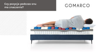 Czy pozycja podczas snu ma znaczenie - Gomarco